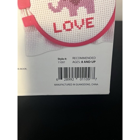 Kits for Kids Cross Stitch Project Set with Accessories by Spice Box - Picture 5 of 14